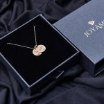 Mother's Two Disc and Birthstone Necklace-3