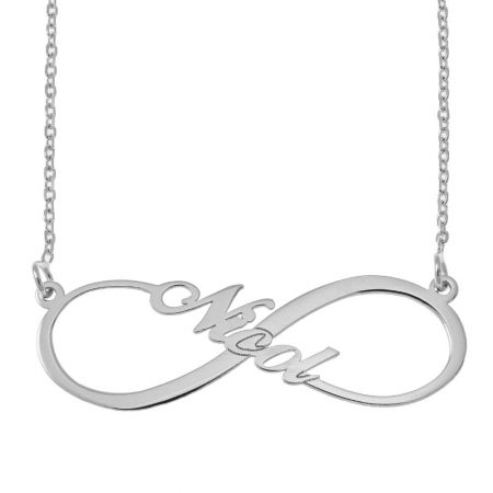 Infinity One Direction Necklace in 925 Sterling Silver