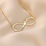 Infinity 2 Names Necklace-3