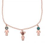Birthstone Kids Charms Necklace