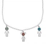 Birthstone Kids Charms Necklace